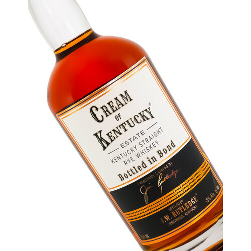 J. W. Rutledge "Cream of Kentucky" Bonded-in-Bond Kentucky Straight Rye Whiskey J. W. Rutledge "Cream of Kentucky" Bonded-in-Bond Kentucky Straight Rye Whiskey