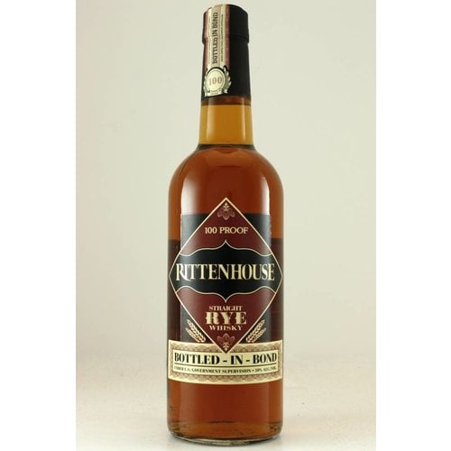 Rittenhouse 100 Proof Straight Rye Whiskey Rittenhouse 100 Proof Straight Rye Whiskey