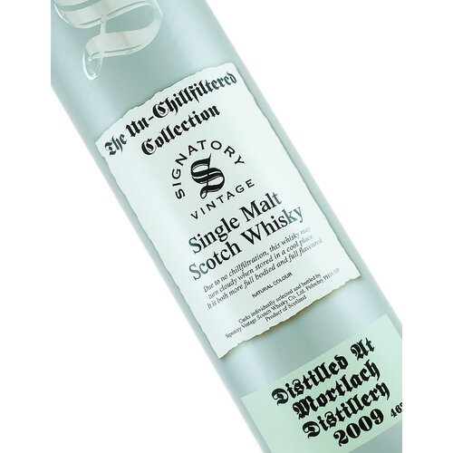 Signatory "The Un-Chillfiltered Collection" Distilled 2009 Mortlach Distillery Speyside Single Malt Scotch Whisky 700ml Signatory "The Un-Chillfiltered Collection" Distilled 2009 Mortlach Distillery Speyside Single Malt Scotch Whisky 700ml