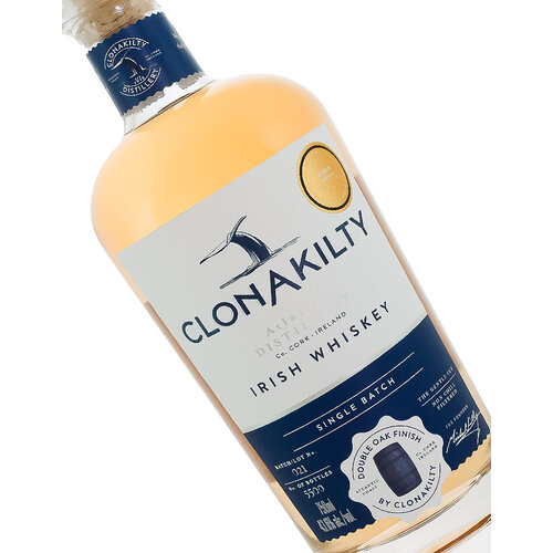 Clonakilty Atlantic Distillery Single Batch Double Oak Finish Irish Whiskey Clonakilty Atlantic Distillery Single Batch Double Oak Finish Irish Whiskey