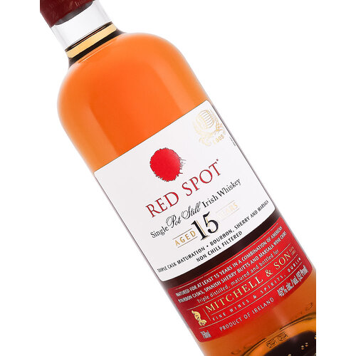 Red Spot Single Pot Still Irish Whiskey, Aged 15 Years Red Spot Single Pot Still Irish Whiskey, Aged 15 Years