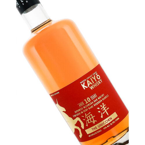 Kaiyo Whisky Wood Library Series "The Unicorn" Aged 10 Years Japanese Mizunara Oak Whisky 700ml Kaiyo Whisky Wood Library Series "The Unicorn" Aged 10 Years Japanese Mizunara Oak Whisky 700ml