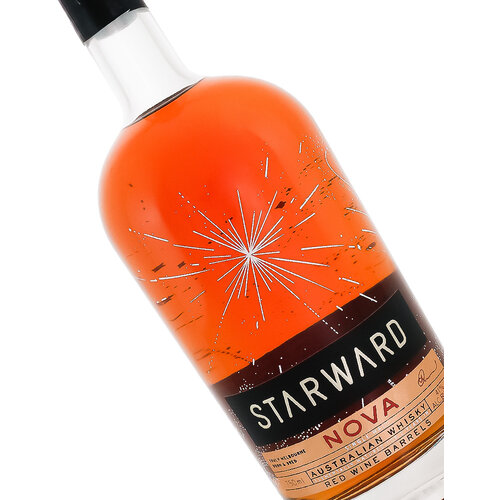 Starward "Nova" Single Malt Australian Whisky Matured 2 Years In Red Wine Barrels Starward "Nova" Single Malt Australian Whisky Matured 2 Years In Red Wine Barrels