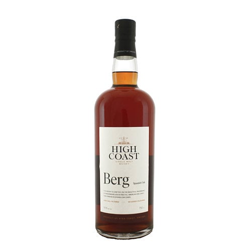 High Coast Berg Spanish Oak Single Malt Whisky, Sweden High Coast Berg Spanish Oak Single Malt Whisky, Sweden