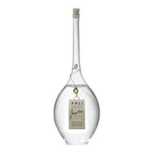 Jacopo Poli Moscato Brandy in Murano Bottle, Italy - Half Bottle Jacopo Poli Moscato Brandy in Murano Bottle, Italy - Half Bottle