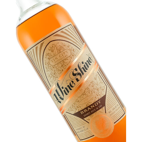 Tin City Distillery "Wine Shine" Brandy, Paso Robles Tin City Distillery "Wine Shine" Brandy, Paso Robles