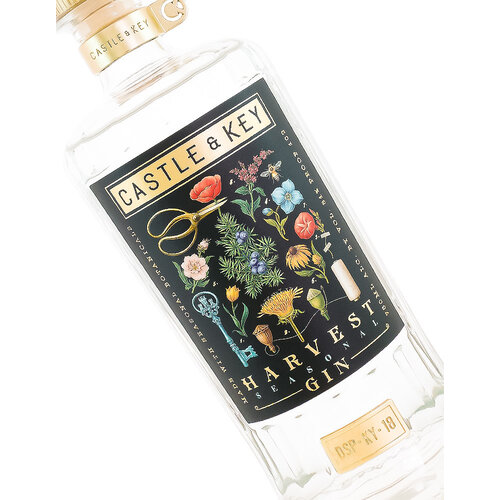 Castle & Key "Harvest" Seasonal Gin, Frankfort, Kentucky Castle & Key "Harvest" Seasonal Gin, Frankfort, Kentucky