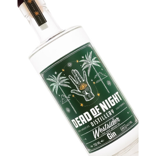 Dead Of Night Distillery "Westsider Gin" A West Coast Inspired American Gin, Los Angeles, California Dead Of Night Distillery "Westsider Gin" A West Coast Inspired American Gin, Los Angeles, California