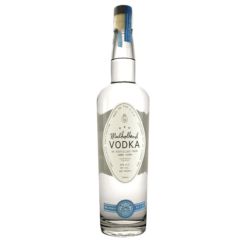 Mulholland Vodka, Los Angeles, California Mulholland Vodka, Los Angeles, California