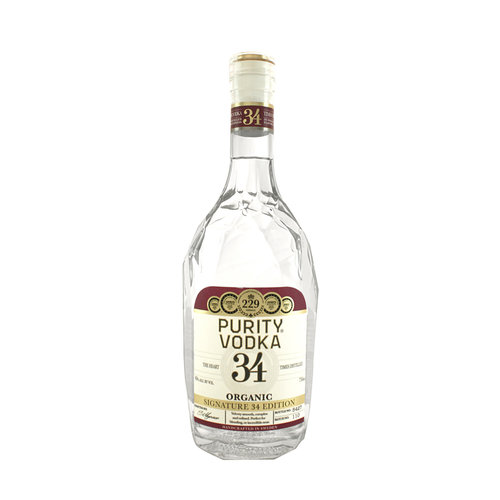 Purity Ultra 34 Times Distilled Premium Organic Vodka, Malmo, Sweden Purity Ultra 34 Times Distilled Premium Organic Vodka, Malmo, Sweden