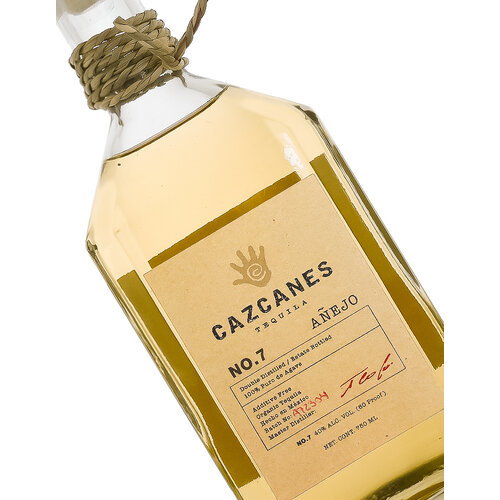 Cazcanes "No. 7" Tequila Anejo Double Distilled Estate Bottled Cazcanes "No. 7" Tequila Anejo Double Distilled Estate Bottled