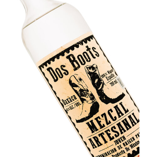 Dos Boots Mezcal Artesanal Maguey Espadin Joven , Oaxaca Dos Boots Mezcal Artesanal Maguey Espadin Joven , Oaxaca
