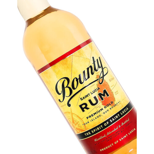 Bounty Premium Gold Rum 1 Liter, Saint Lucia Bounty Premium Gold Rum 1 Liter, Saint Lucia