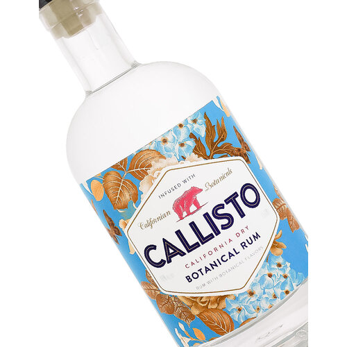 Callisto California Dry Botanical Rum, Petaluma Callisto California Dry Botanical Rum, Petaluma