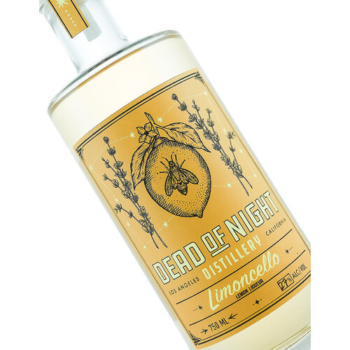 Dead Of Night Distillery Limoncello Liqueur, Los Angeles, California Dead Of Night Distillery Limoncello Liqueur, Los Angeles, California