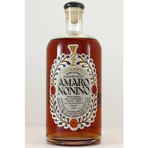 Nonino Amaro Quintessentia, Percota, Friuli, Italy Nonino Amaro Quintessentia, Percota, Friuli, Italy