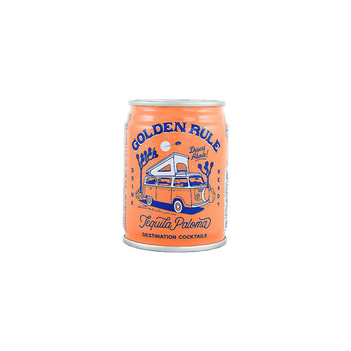 Golden Rule Tequila Paloma 100ml can, Ventura, California Golden Rule Tequila Paloma 100ml can, Ventura, California