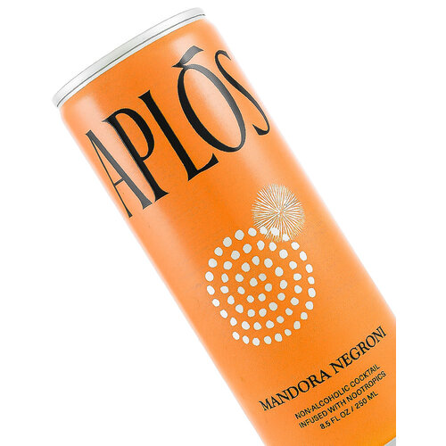 Aplos "Mandora" Negroni Non-Alcoholic Cocktail 250ml Can Aplos "Mandora" Negroni Non-Alcoholic Cocktail 250ml Can