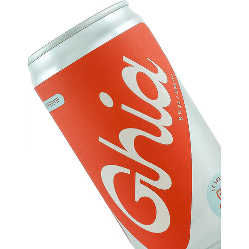 Ghia "Ginger" Non-Alcoholic Aperitif 8oz can Ghia "Ginger" Non-Alcoholic Aperitif 8oz can
