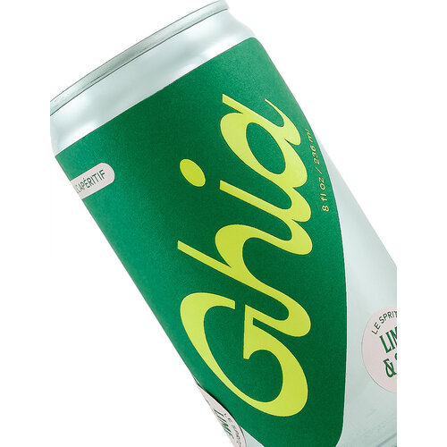 Ghia "Lime & Salt" Non-Alcoholic Aperitif 8oz can Ghia "Lime & Salt" Non-Alcoholic Aperitif 8oz can