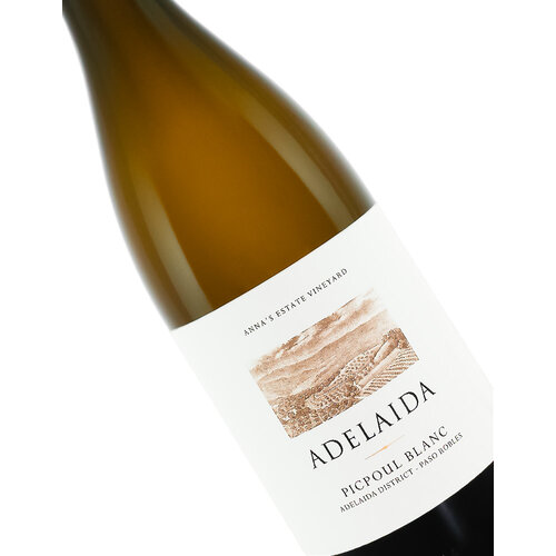Adelaida 2022 Picpoul Blanc, Anna's Estate Vineyard, Adelaida District, Paso Robles Adelaida 2022 Picpoul Blanc, Anna's Estate Vineyard, Adelaida District, Paso Robles