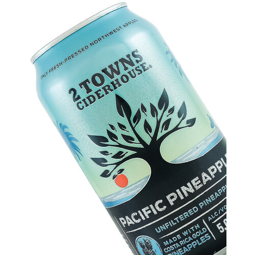 2 Towns Ciderhouse “Pacific Pineapple” Cider 12oz Can - Corvalis, OR 2 Towns Ciderhouse “Pacific Pineapple” Cider 12oz Can - Corvalis, OR