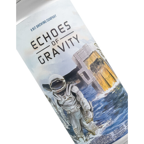 8 Bit Brewing "Echoes Of Gravity" West Coast Pilsner 16oz Can - Murietta, CA 8 Bit Brewing "Echoes Of Gravity" West Coast Pilsner 16oz Can - Murietta, CA