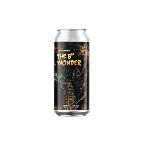 8 Bit Brewing "The 8th Wonder" Hazy DIPA 16oz Can- Murrieta, CA 8 Bit Brewing "The 8th Wonder" Hazy DIPA 16oz Can- Murrieta, CA
