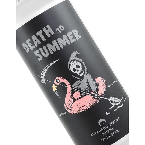 Alvarado Street Brewery "Death To Summer" Black IPA 16oz Can - Salinas, CA Alvarado Street Brewery "Death To Summer" Black IPA 16oz Can - Salinas, CA