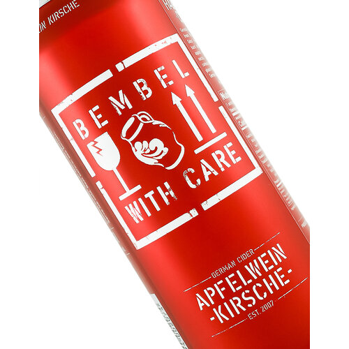 Bembel With Care "Apfelwein Kirsch" Cherry Cider 16oz Can - Germany Bembel With Care "Apfelwein Kirsch" Cherry Cider 16oz Can - Germany