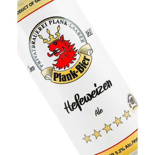 Plank-Bier Hefeweizen Ale 16oz Can - Bavaria, Germany Plank-Bier Hefeweizen Ale 16oz Can - Bavaria, Germany