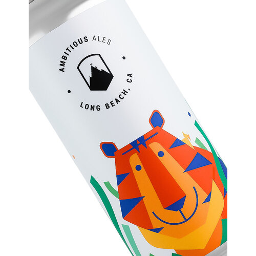 Ambitious Ales "Tiger Den" West Coast IPA 16oz Can - Long Beach, CA Ambitious Ales "Tiger Den" West Coast IPA 16oz Can - Long Beach, CA
