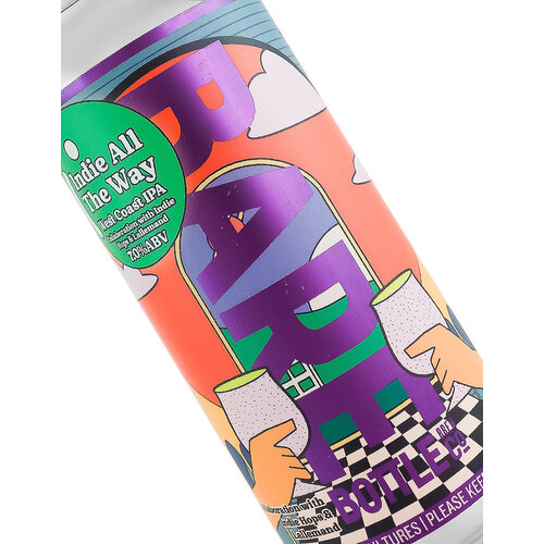Bare Bottle Brewing "Indie All The Way" West Coast IPA 16oz Can - San Francisco, CA Bare Bottle Brewing "Indie All The Way" West Coast IPA 16oz Can - San Francisco, CA