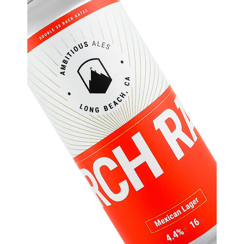 Ambitious Ales "Porch Rack" Mexican Lager 16oz Can - Long Beach, CA Ambitious Ales "Porch Rack" Mexican Lager 16oz Can - Long Beach, CA