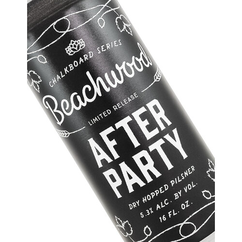 Beachwood Brewing "After Party" Dry Hopped Pilsner 16oz Can - Huntington Beach, CA Beachwood Brewing "After Party" Dry Hopped Pilsner 16oz Can - Huntington Beach, CA