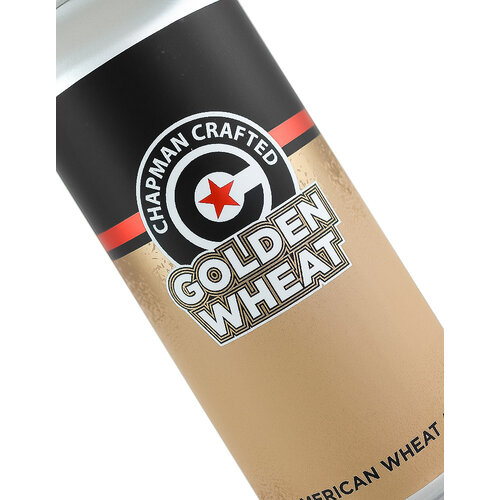 Chapman Crafted "Golden Wheat" American Wheat Ale 16oz Can -Orange, CA Chapman Crafted "Golden Wheat" American Wheat Ale 16oz Can -Orange, CA