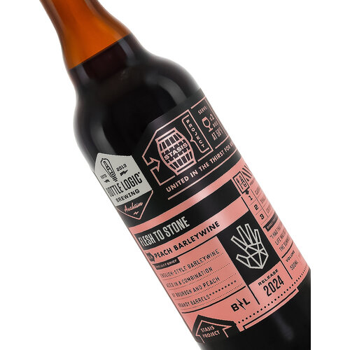 Bottle Logic Brewing "Flesh To Stone" Peach Barleywine 500ml bottle - Anaheim, CA Bottle Logic Brewing "Flesh To Stone" Peach Barleywine 500ml bottle - Anaheim, CA