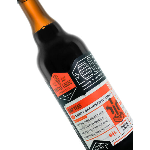 Bottle Logic Brewing "Gap Year" Candy Bar-Inspired Imperial Stout 500ml Bottle - Anaheim, CA Bottle Logic Brewing "Gap Year" Candy Bar-Inspired Imperial Stout 500ml Bottle - Anaheim, CA