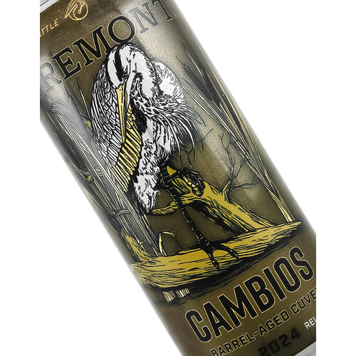 Fremont Brewing "Cambios" Barrel-Aged Cuvee Limited Release 16oz can - Seattle, WA Fremont Brewing "Cambios" Barrel-Aged Cuvee Limited Release 16oz can - Seattle, WA