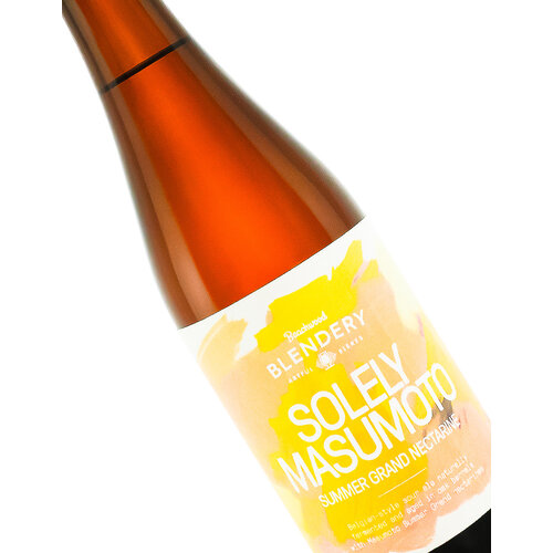Beachwood Blendery "Solely Masumoto Summer Grand Nectarine" Belgian-Style Sour Ale 500ml bottle - Long Beach, CA Beachwood Blendery "Solely Masumoto Summer Grand Nectarine" Belgian-Style Sour Ale 500ml bottle - Long Beach, CA
