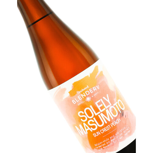 Beachwood Blendery "Solely Masumoto Sun Crest Peach" Belgian-Style Sour Ale 500ml bottle - Long Beach, CA Beachwood Blendery "Solely Masumoto Sun Crest Peach" Belgian-Style Sour Ale 500ml bottle - Long Beach, CA