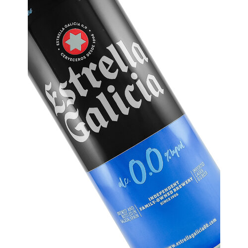 Estrella Galicia "0.0" Alcohol Free Beer 16oz Can - Spain Estrella Galicia "0.0" Alcohol Free Beer 16oz Can - Spain