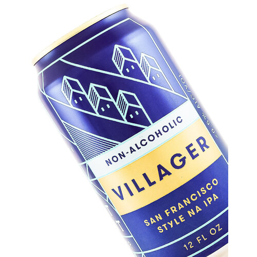 Fort Point Beer "Villager" Non-Alcoholic San Francisco style NA IPA 12oz Can - San Francisco, CA Fort Point Beer "Villager" Non-Alcoholic San Francisco style NA IPA 12oz Can - San Francisco, CA