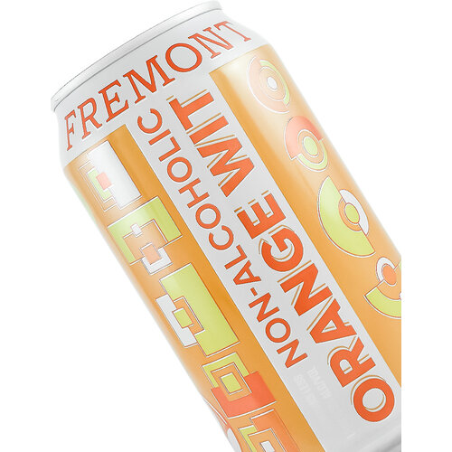 Fremont Brewing "Orange Wit" Non-Alcoholic 12oz Can - Seattle, WA Fremont Brewing "Orange Wit" Non-Alcoholic 12oz Can - Seattle, WA