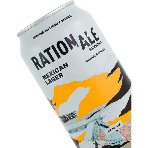 Rationale Brewing "Mexican Lager" Non-Alcoholic 12oz Can - Windsor, CA Rationale Brewing "Mexican Lager" Non-Alcoholic 12oz Can - Windsor, CA