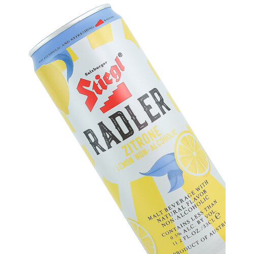 Stiegl "Zitrone" Radler Lemon Non-Alcoholic Beer 11.2oz Can - Austria Stiegl "Zitrone" Radler Lemon Non-Alcoholic Beer 11.2oz Can - Austria