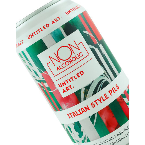 Untitled Art "Italian Style Pils" Non Alcoholic 12oz Can - Waunakee, WI Untitled Art "Italian Style Pils" Non Alcoholic 12oz Can - Waunakee, WI