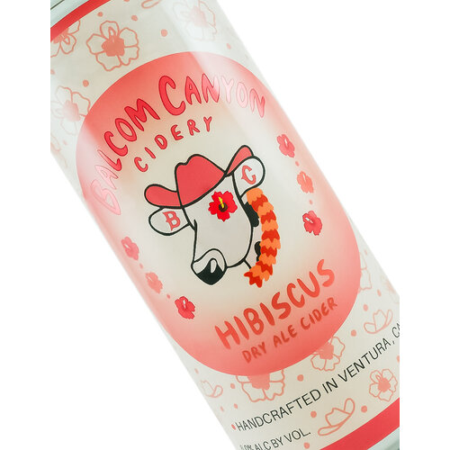 Balcom Canyon Cidery "Hibiscus" Dry Ale Cider 16oz Can - Ventura, CA Balcom Canyon Cidery "Hibiscus" Dry Ale Cider 16oz Can - Ventura, CA