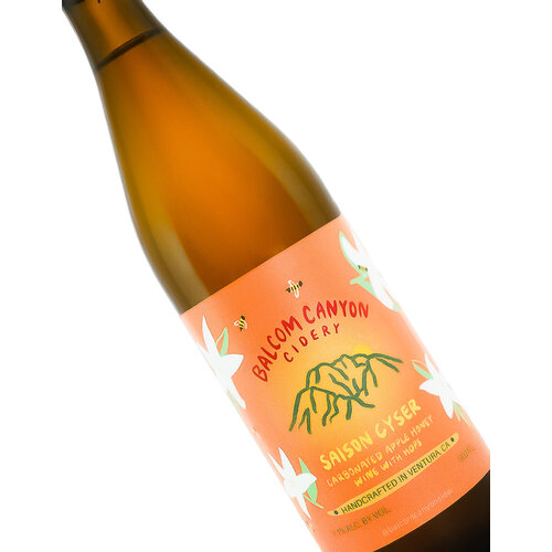 Balcom Canyon Cider "Saison Cyser" Carbonated Apple Honey Wine 500ml bottle - Ventura, CA Balcom Canyon Cider "Saison Cyser" Carbonated Apple Honey Wine 500ml bottle - Ventura, CA