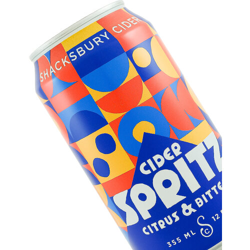 Shacksbury Cider "Citrus & Bitters" Spritz 12oz can - Vergennes, CT Shacksbury Cider "Citrus & Bitters" Spritz 12oz can - Vergennes, CT